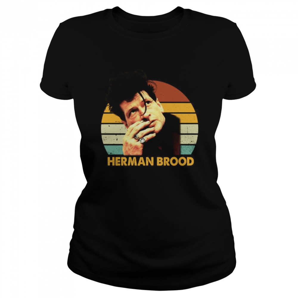 Sunset Portrait Herman Brood shirt Classic Women's T-shirt