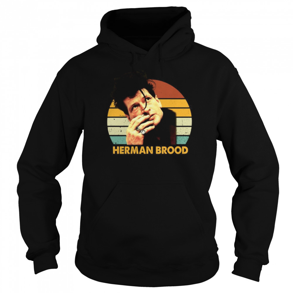Sunset Portrait Herman Brood shirt Unisex Hoodie