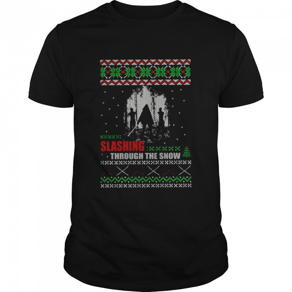 The Walking Dead Michonne Ugly Christmas shirt