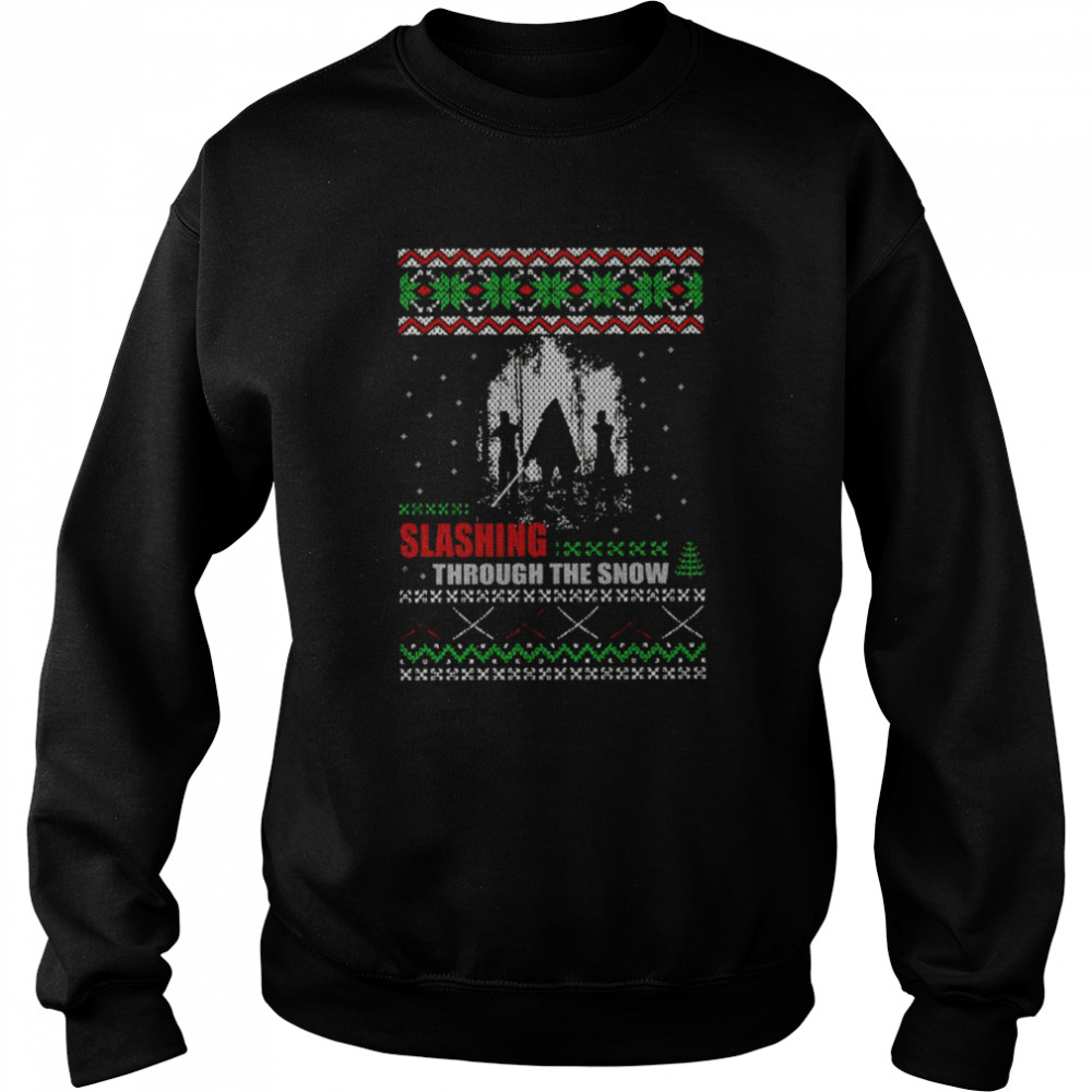 The Walking Dead Michonne Ugly Christmas shirt Unisex Sweatshirt