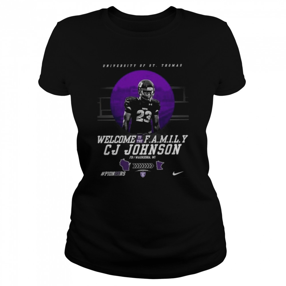 Welcome To The Family Cj Johnson  Classic Women's T-shirt