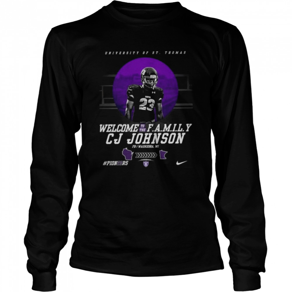 Welcome To The Family Cj Johnson  Long Sleeved T-shirt