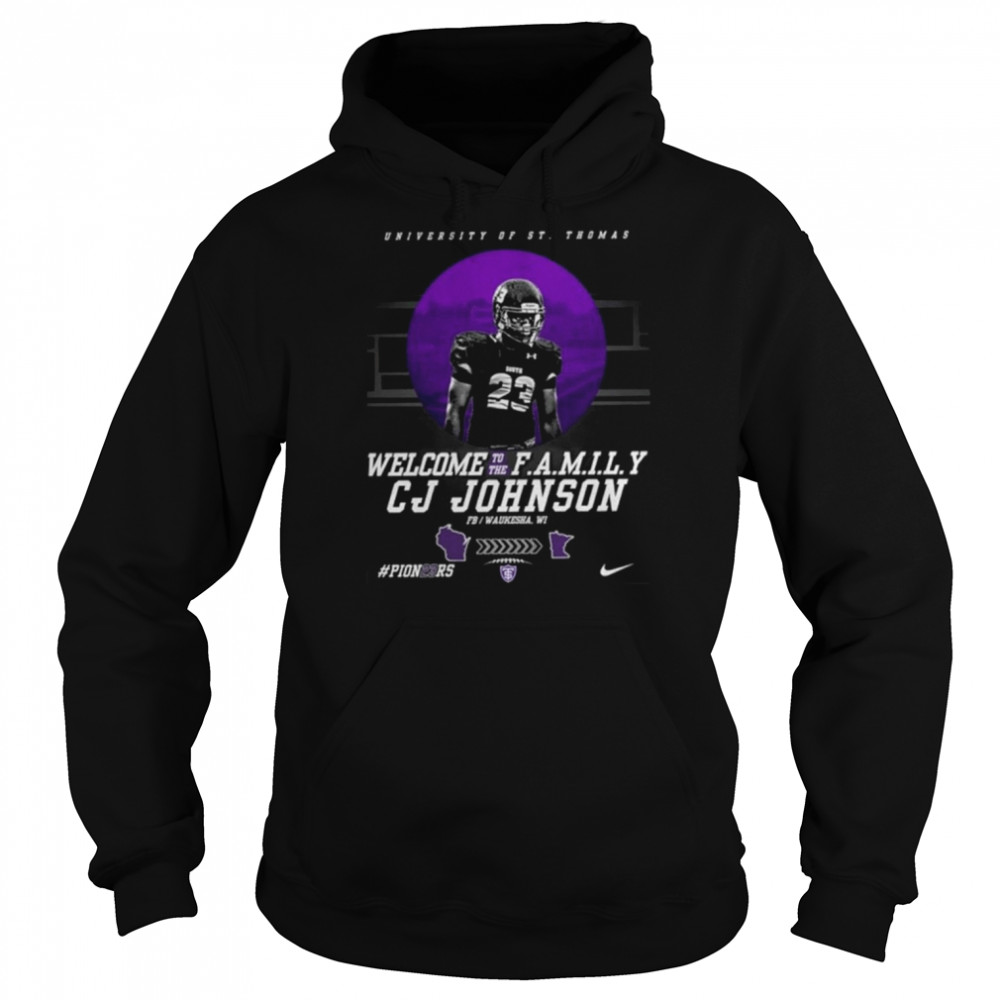 Welcome To The Family Cj Johnson  Unisex Hoodie