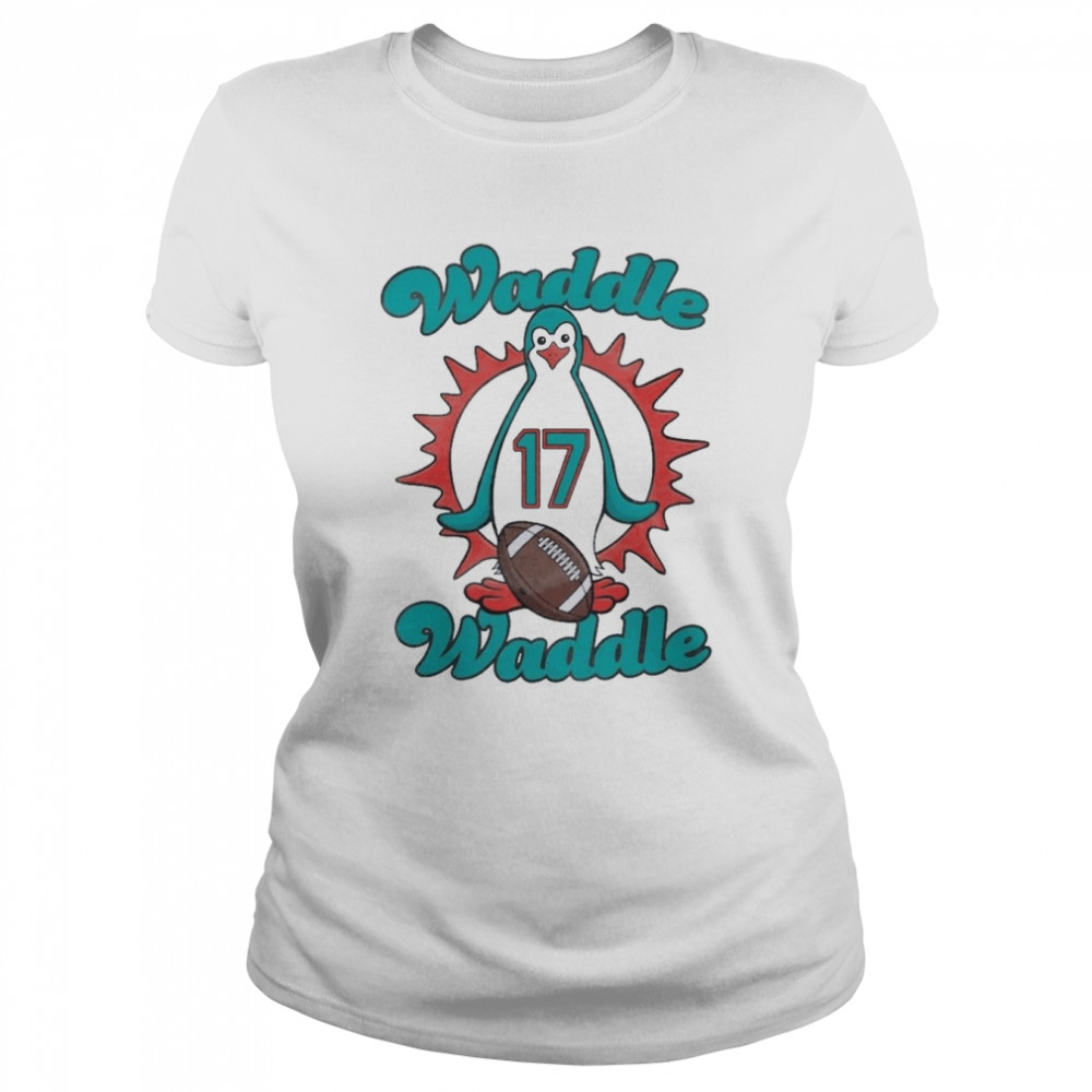 Jaylen Waddle Miami Dolphins Men's by One Color T-Shirt - Ash