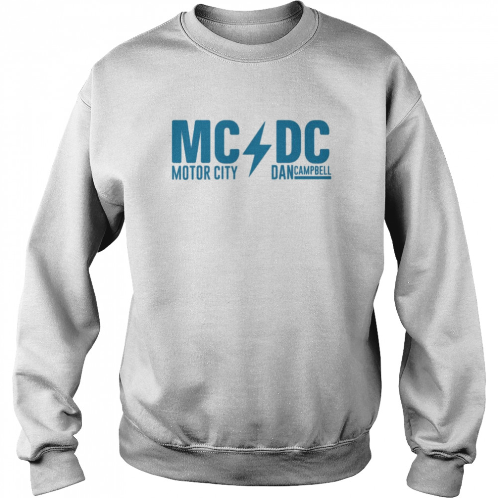 TeeShirtPalace Mcdc Motor City Dan Campbell Funny Football Kids Hoodie