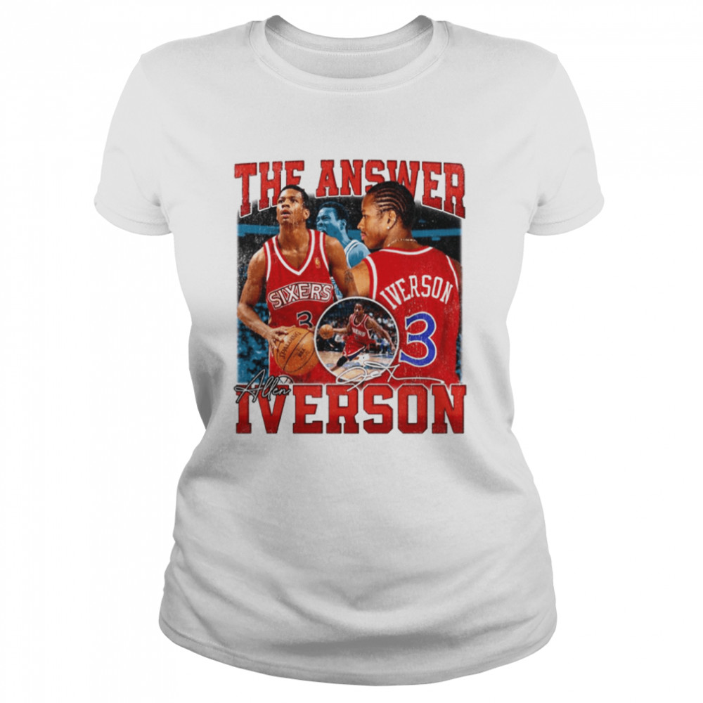 Allen Iverson Tee Basketball Legend T-Shirt LLL403 - AliExpress