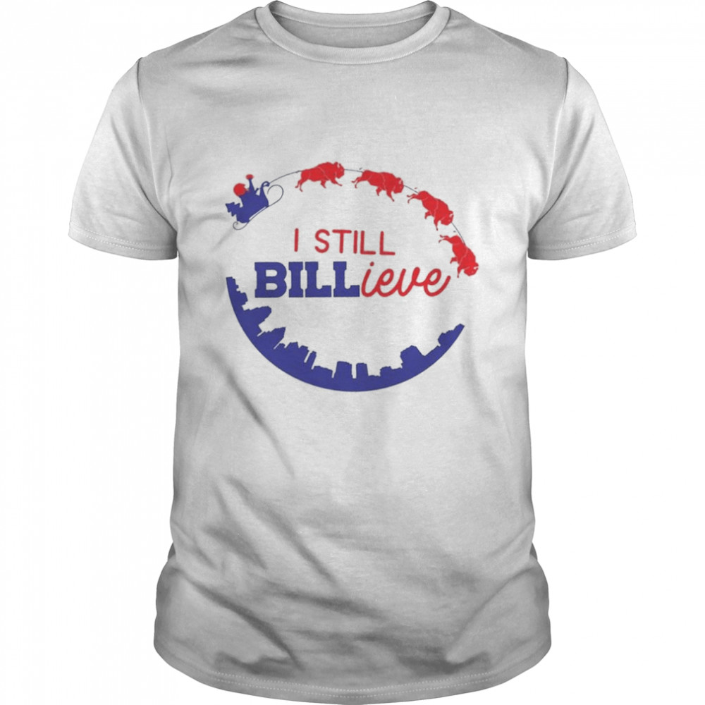 I Still Billieve Buffalo Bills Christmas Santa Claus Unisex T-Shirt -  Teeruto