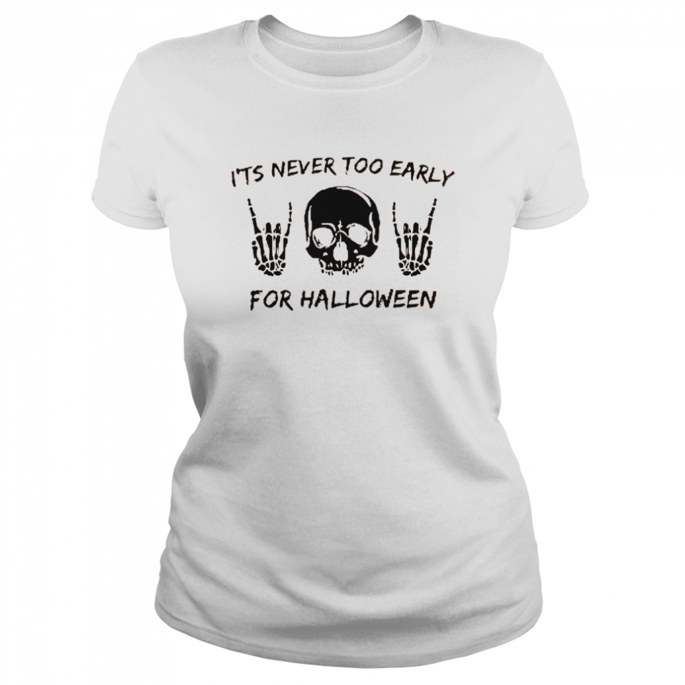 Halloween Skull  Classic Women's T-shirt