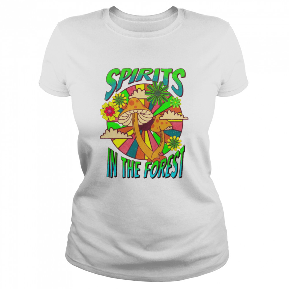 Hippie Flower Spirits In The Forest Essential shirt Classic Women's T-shirt