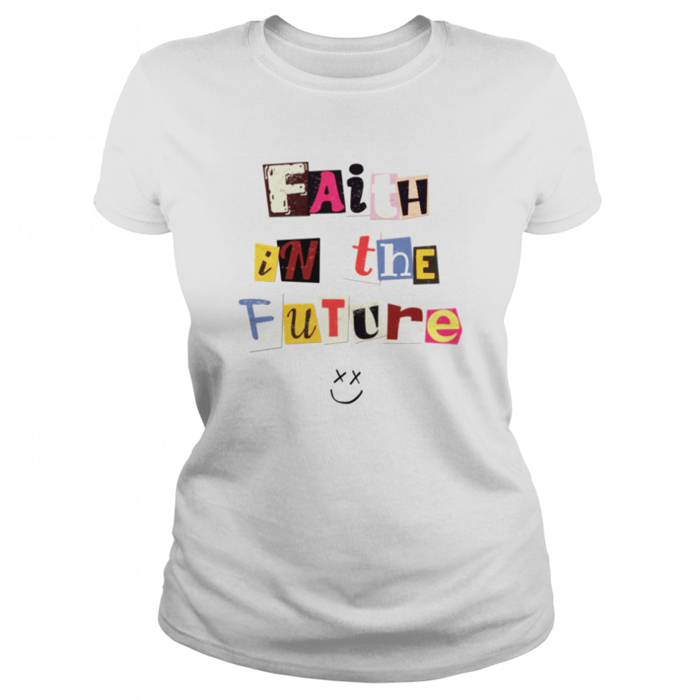 Vintage Retro Faith In The Future Louis Tomlinson shirt Classic Women's T-shirt