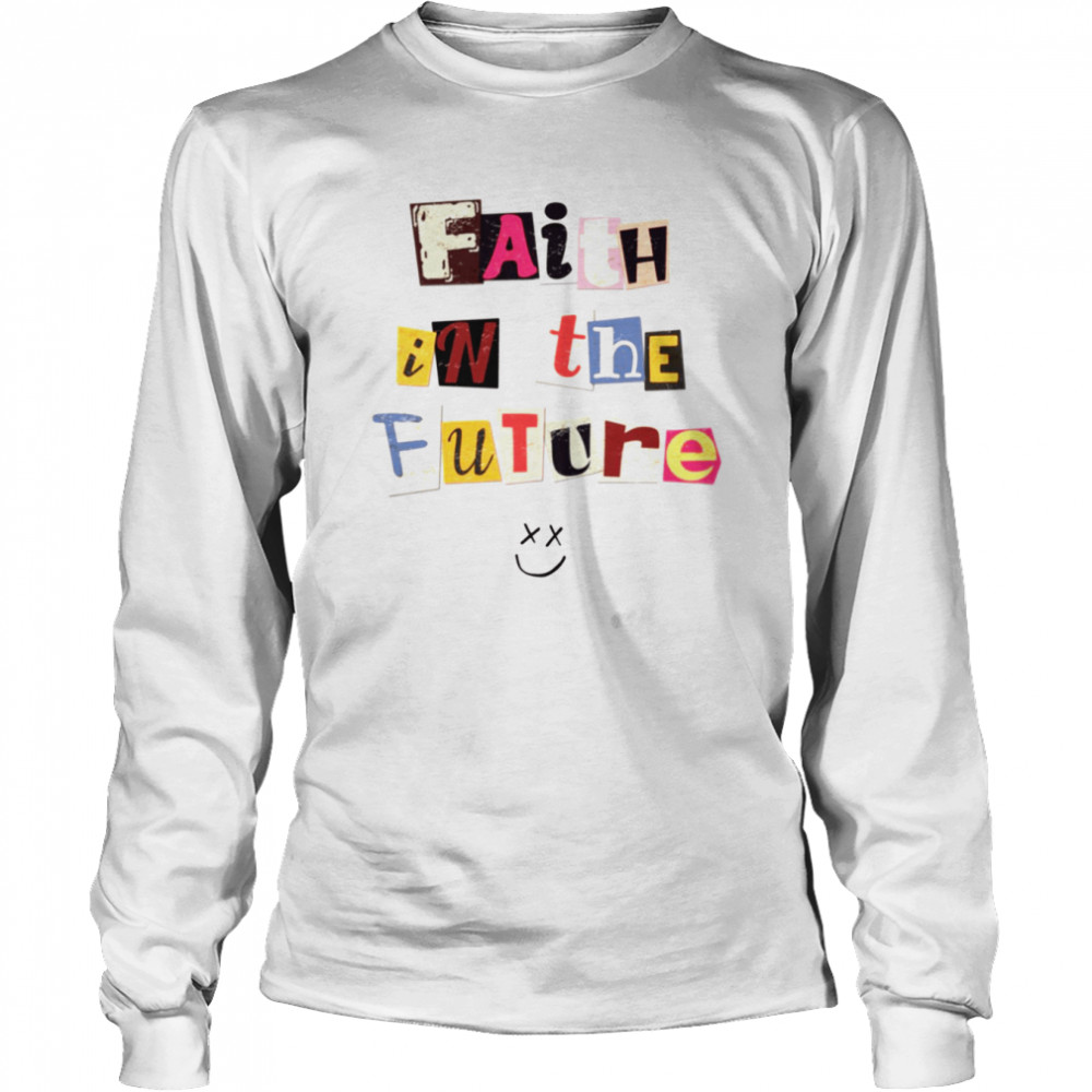 Vintage Retro Faith In The Future Louis Tomlinson shirt Long Sleeved T-shirt