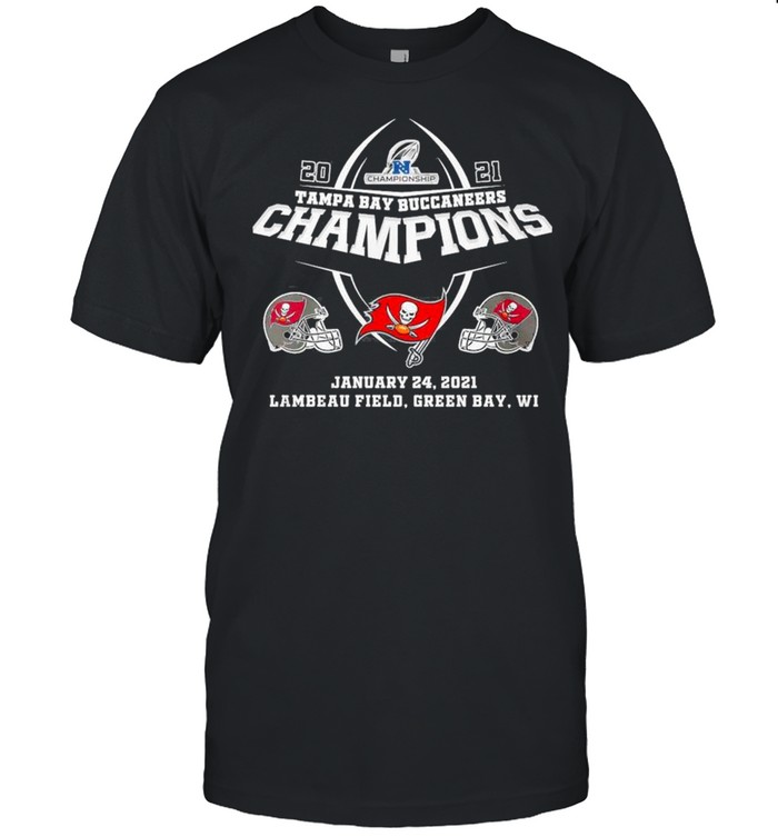 2021 Nfc Championship For Tampa Bay Buccaneers Helmet Champions shirt Classic Men's T-shirt