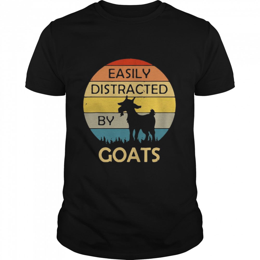 Goats 2021 vintage sunset shirt Classic Men's T-shirt