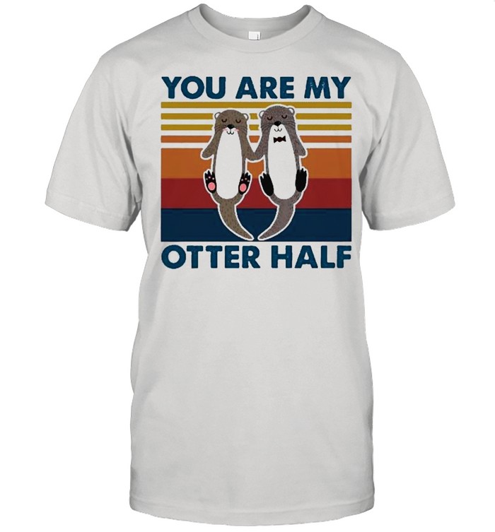 You are my otter half vintage shirt Classic Men's T-shirt