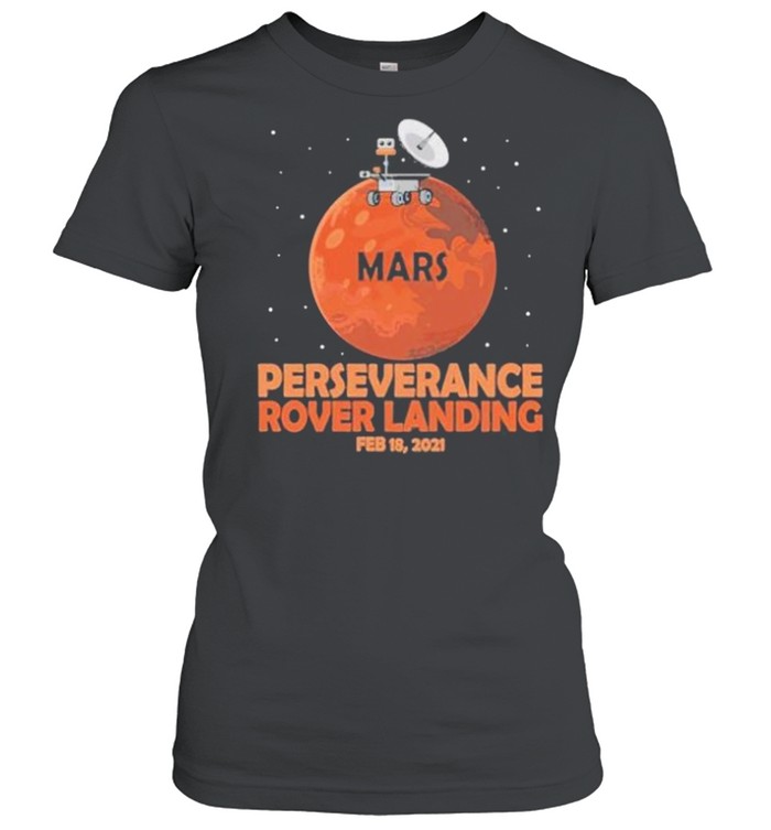 Perseverance rover landing mars 2021 shirt Classic Women's T-shirt