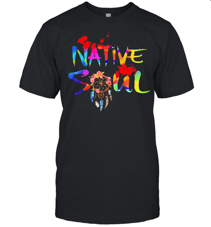 Native Soul Dream Catter Color shirt Classic Men's T-shirt