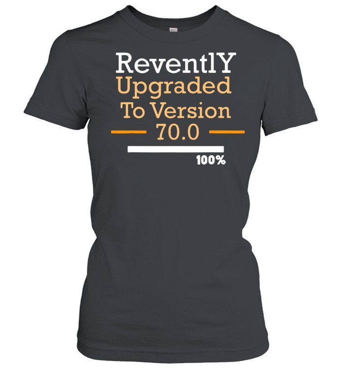 Revently upgraded to version 70 100 shirt Classic Women's T-shirt