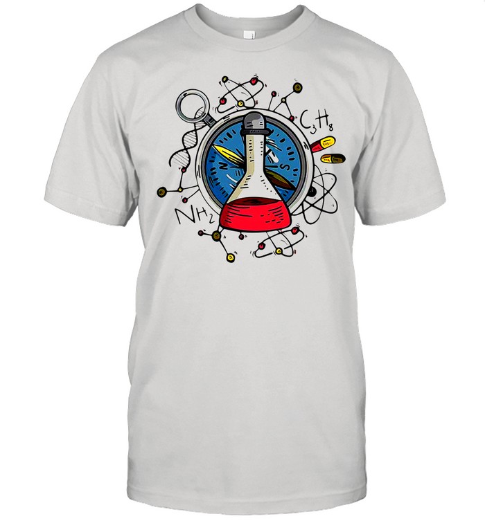 Science Stickers Chemist Elements shirt Classic Men's T-shirt