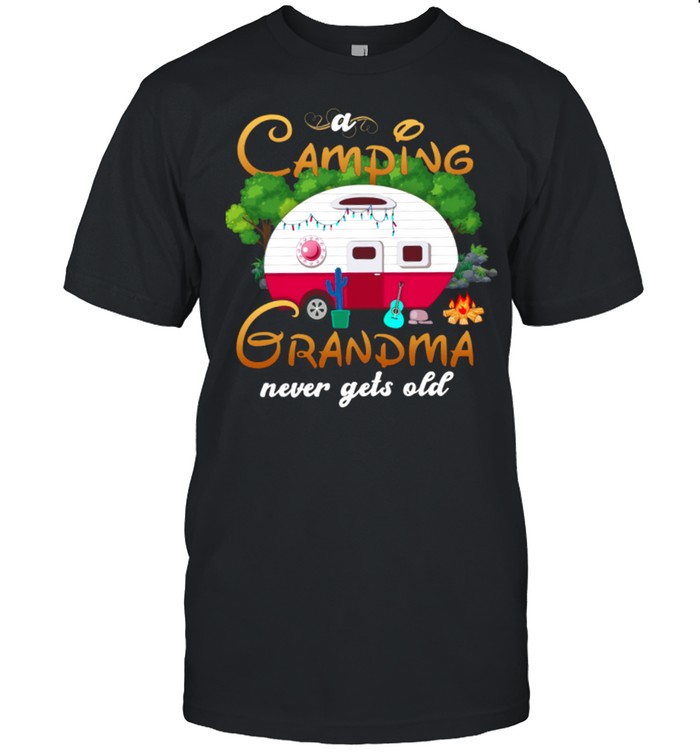 Camping Grandma Never Gets Old shirt Classic Men's T-shirt