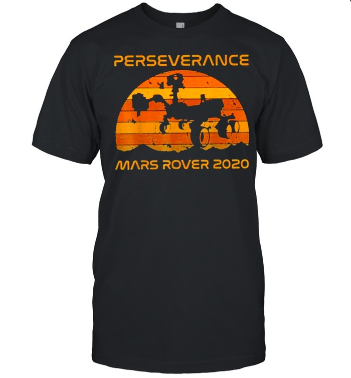 NASA Perseverance Mars Rover 2021 Sunset Vintage shirt Classic Men's T-shirt