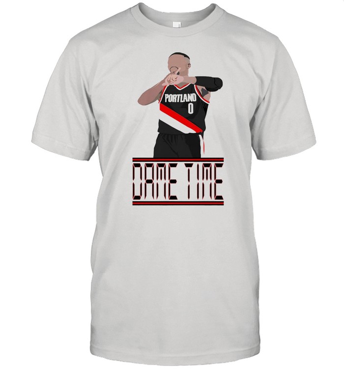 Portland Trail Blazers Damian Lillard Dame Time shirt Classic Men's T-shirt