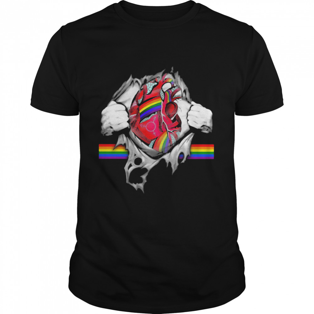 Heart Sex Lgbt Rainbow Shirt