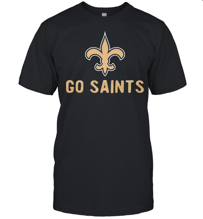 Men's NFL x Staple Gold New Orleans Saints Logo Lockup T-Shirt