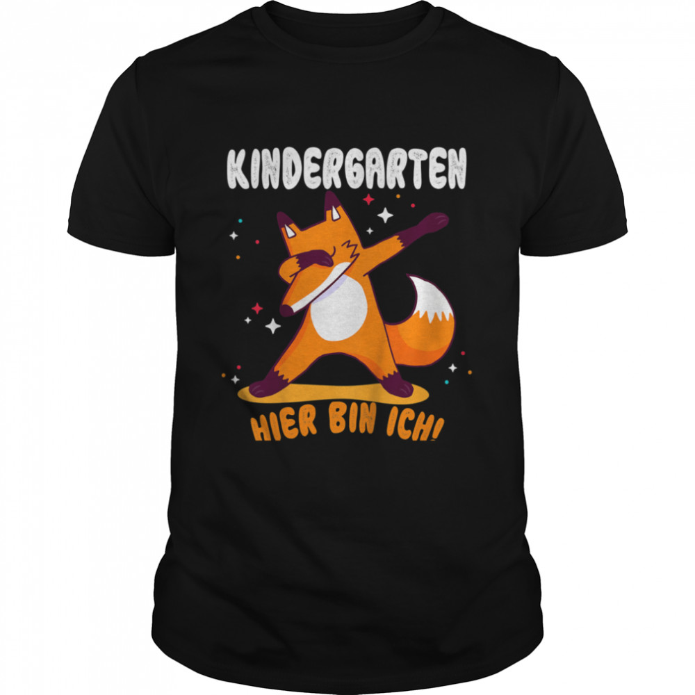 Kinder Kindergarten Anfang Geschenk Kindergartenkind 2021 Fuchs  Classic Men's T-shirt