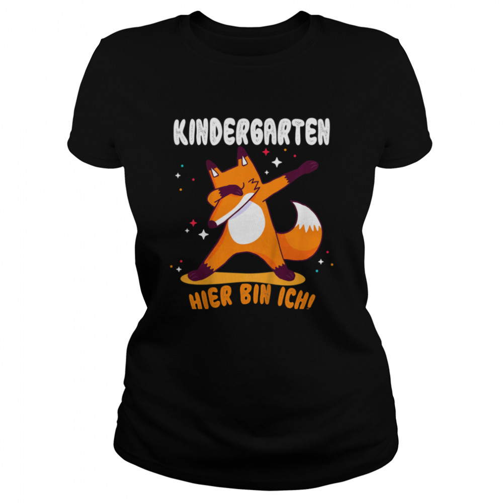 Kinder Kindergarten Anfang Geschenk Kindergartenkind 2021 Fuchs  Classic Women's T-shirt