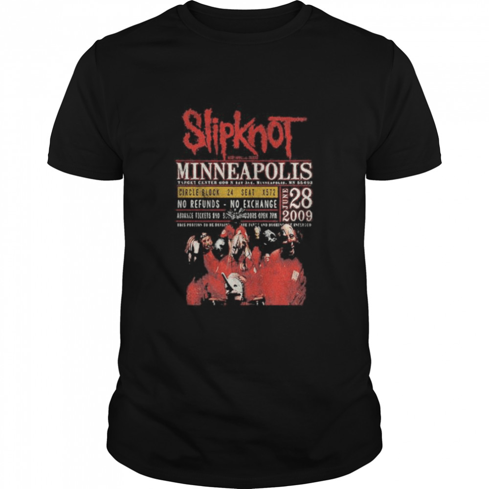 Slipknot ‘Minneapolis ’09’  Classic Men's T-shirt