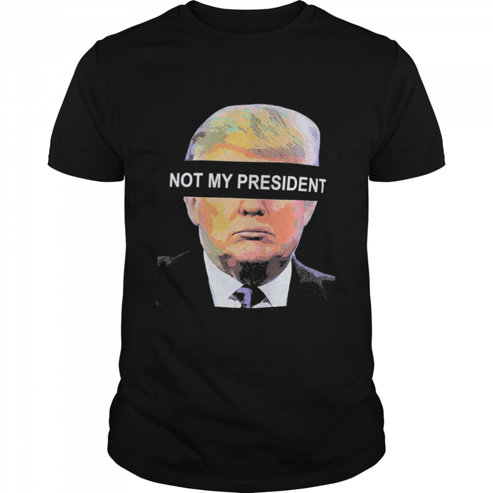 Donald Trump is not my president shirt Classic Men's T-shirt