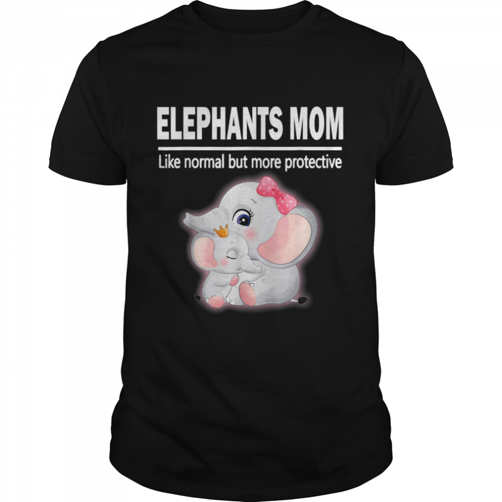 Elephant Baby Elephant Mom Shirt