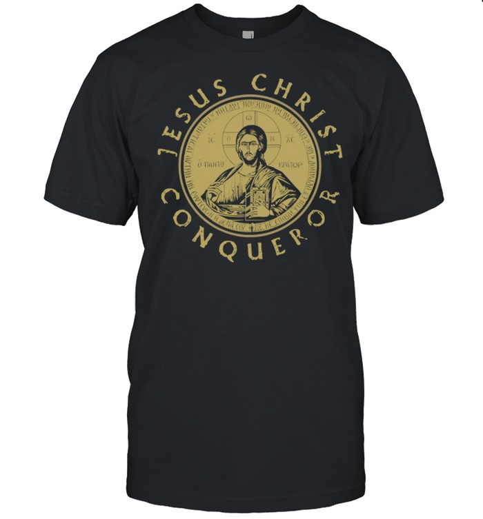 Jesus Christ Conqueror Orthodox Christianity  Classic Men's T-shirt