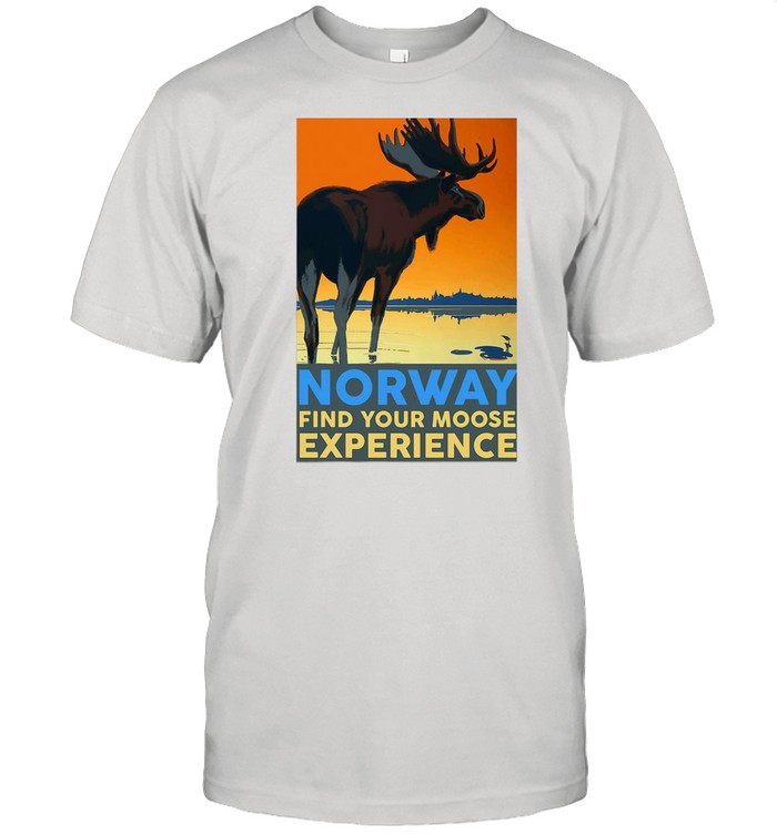 Norway Find Your Moose Experience shirt Classic Men's T-shirt