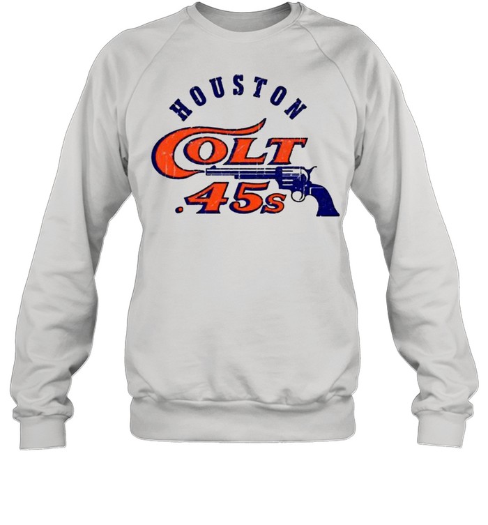 GUN Houston COLT 45s gray 2XL t shirt