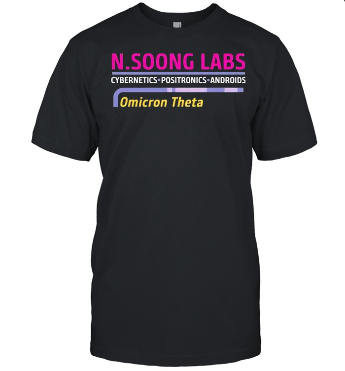 NSoong labs cybernetics positronics androids omicron theta shirt Classic Men's T-shirt