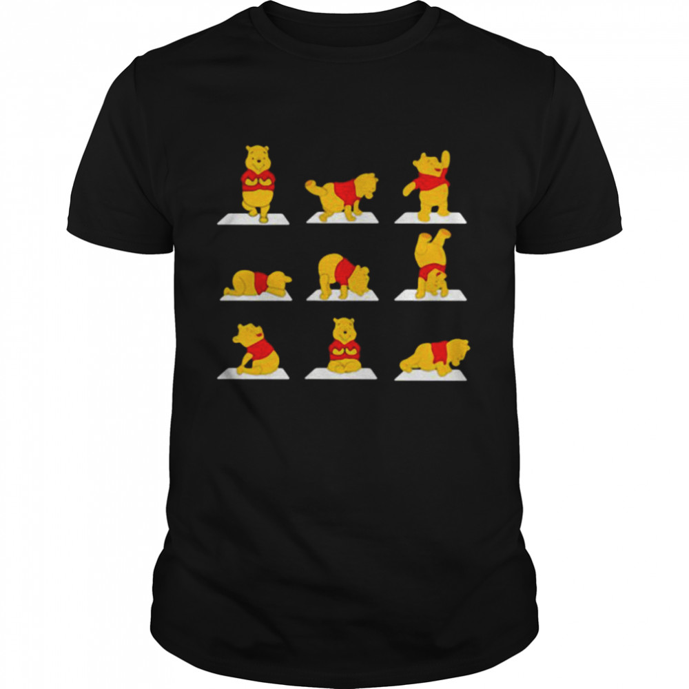 Pooh Yoga  Classic Men's T-shirt
