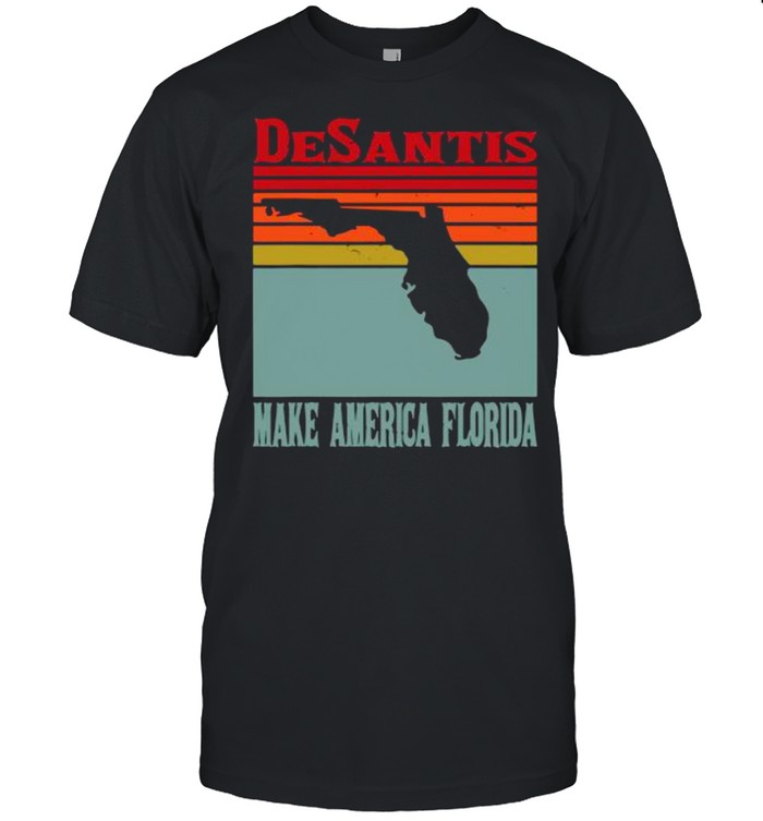 Desantis make America Florida vintage shirt Classic Men's T-shirt