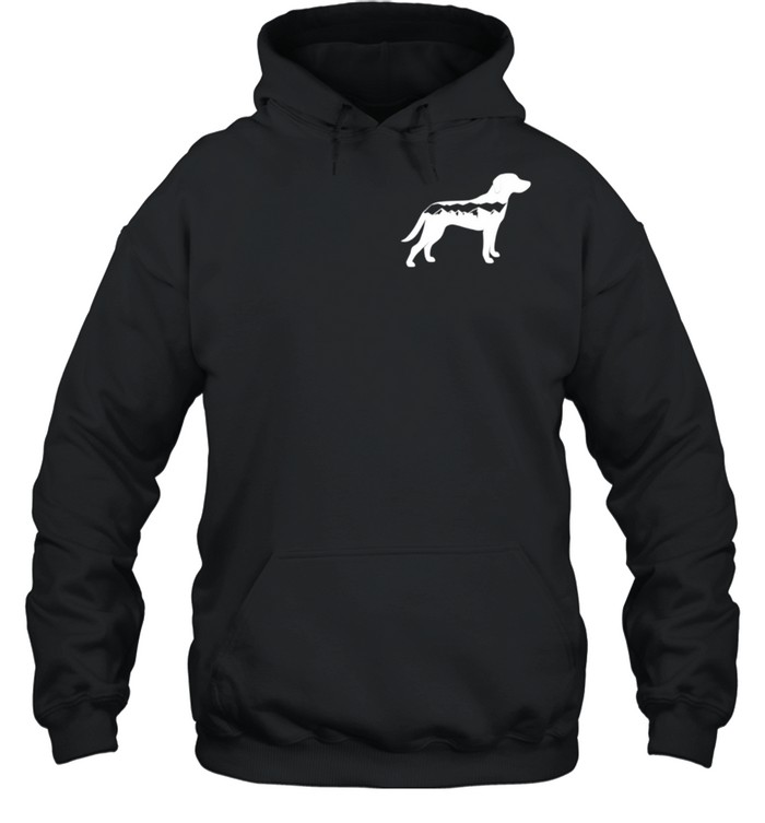 Dog Mountain Hiking Outdoors Novelty shirt Unisex Hoodie