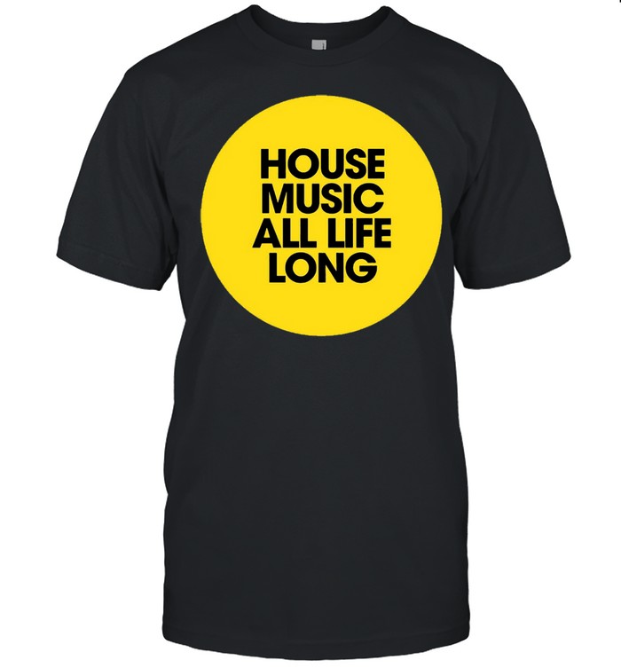 House Music All Life Long Vintage T-shirt Classic Men's T-shirt