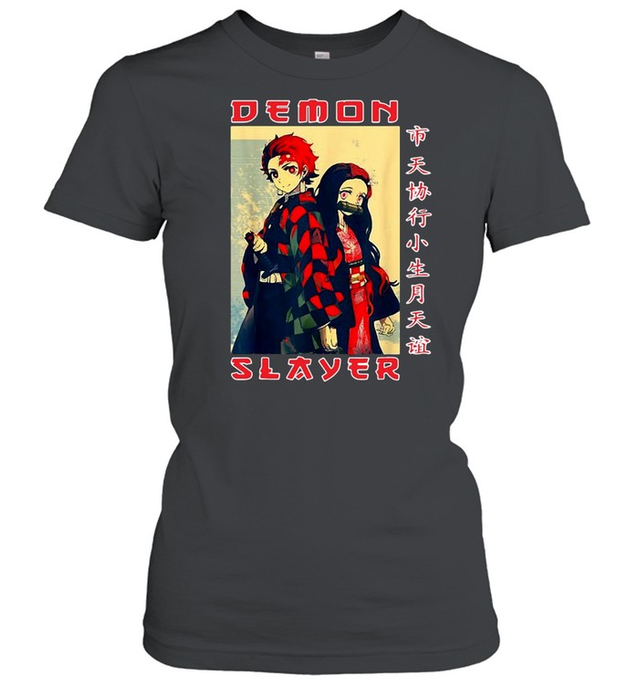 Tanjiro Demon Slayer Kimetsu No Yaiba Anime T-shirt Classic Women's T-shirt