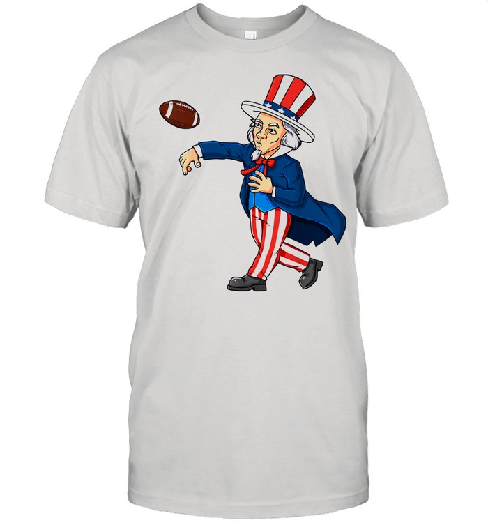 Uncle Sam Football 4th Of July Patriotic Classic Men's T-shirt