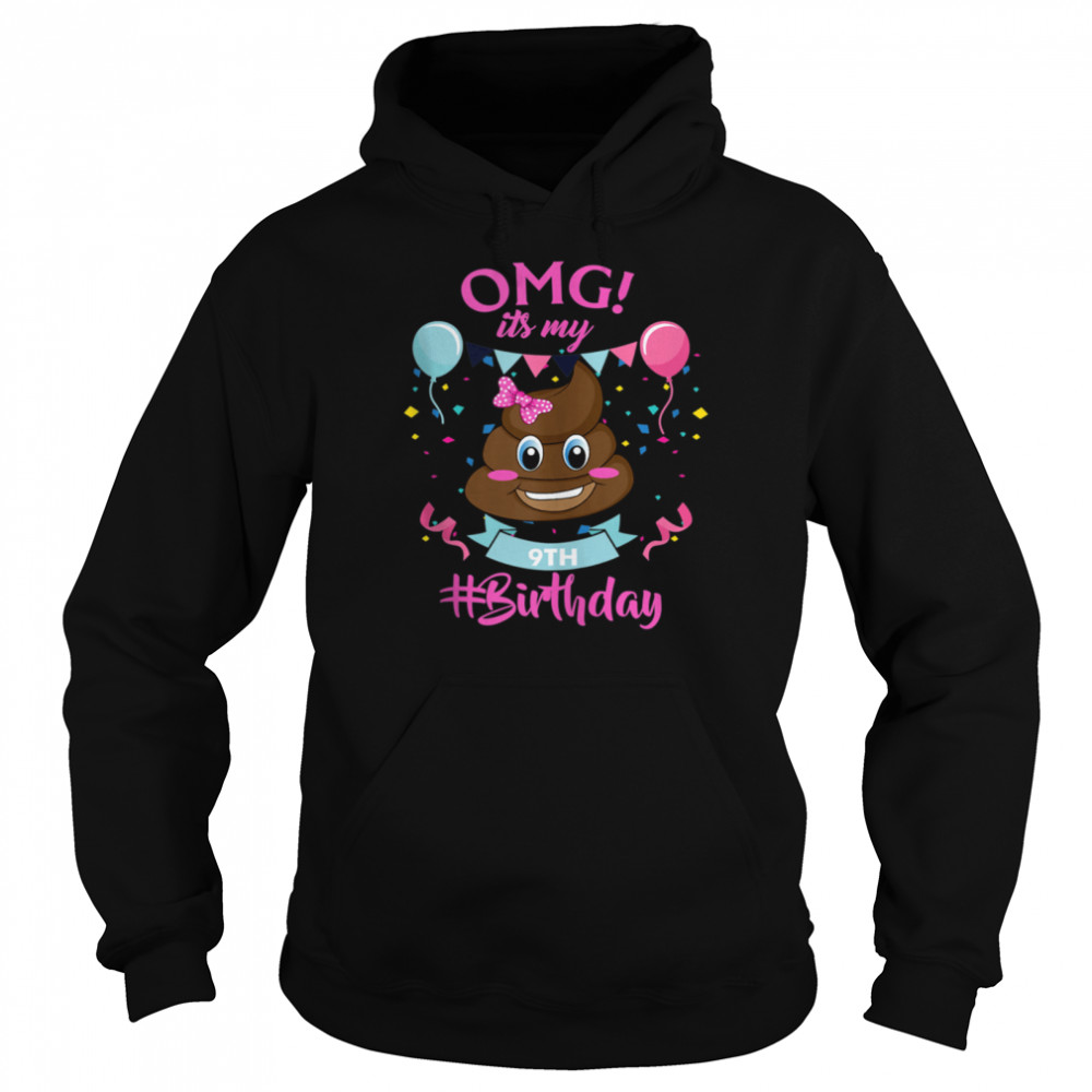 poop-emojis-9-year-old-it-s-my-9th-birthday-girl-shirt-trend-t-shirt