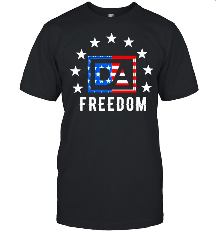 Freedom American Flag shirt Classic Men's T-shirt
