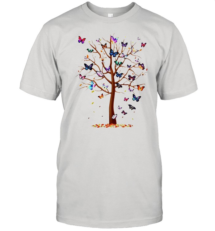 Butterfly Tree Beautiful T-shirt Classic Men's T-shirt