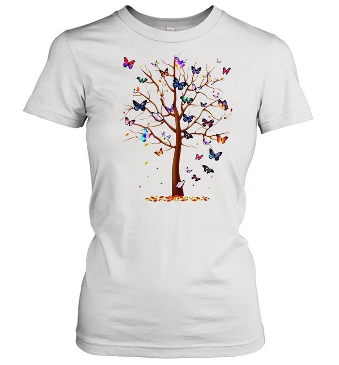 Butterfly Tree Beautiful T-shirt Classic Women's T-shirt