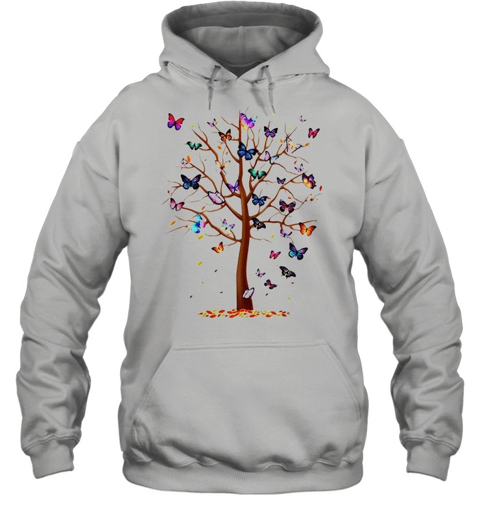 Butterfly Tree Beautiful T-shirt Unisex Hoodie