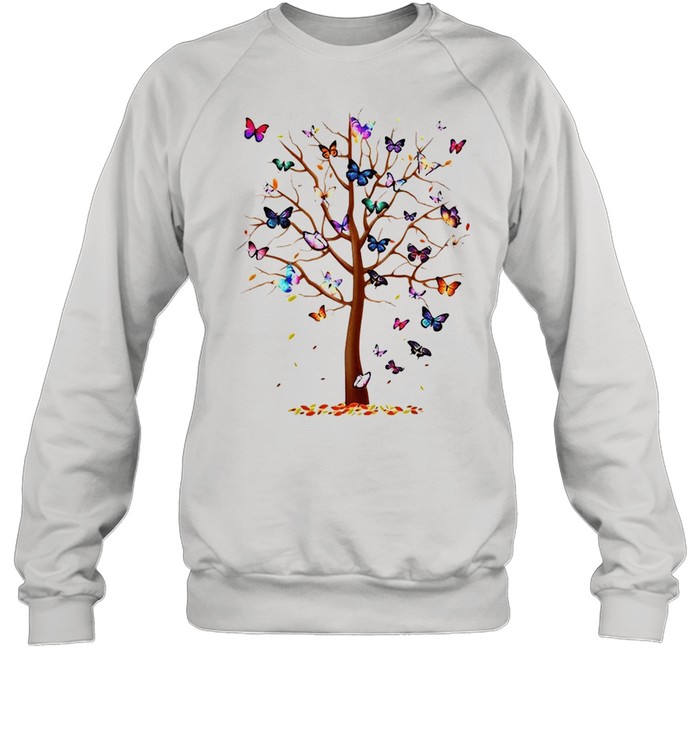 Butterfly Tree Beautiful T-shirt Unisex Sweatshirt