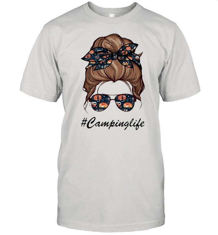 Camping Life Girl Classic Men's T-shirt