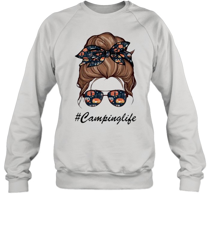 Camping Life Girl Unisex Sweatshirt